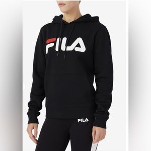 Fila Lucy Hoodie, Black Color, Size Medium
